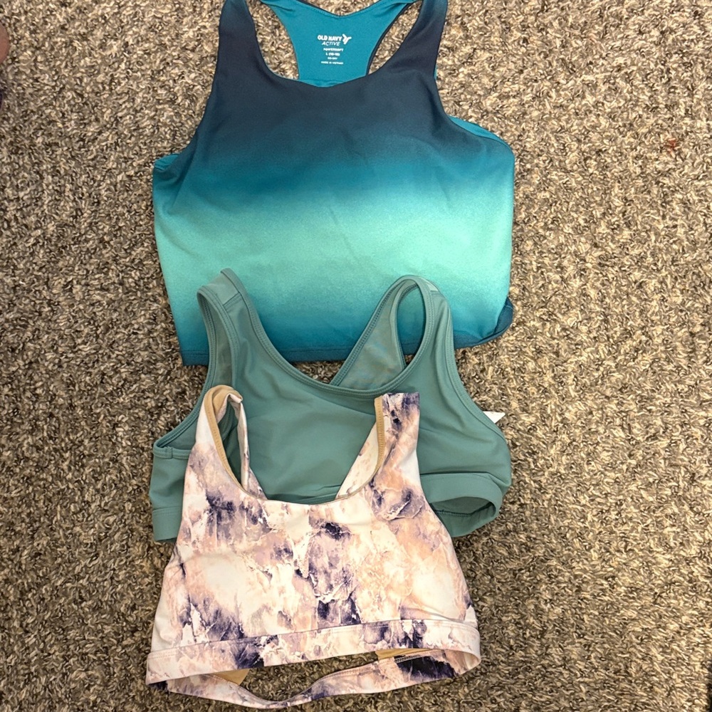 Set of Three Athletic Tank Tops OldNavy!